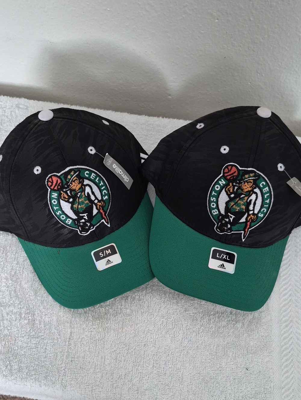 Adidas Boston Celtics Black and Green Mens Hat Cap
